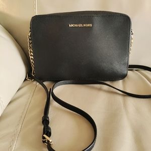 Black MK crossbody bag